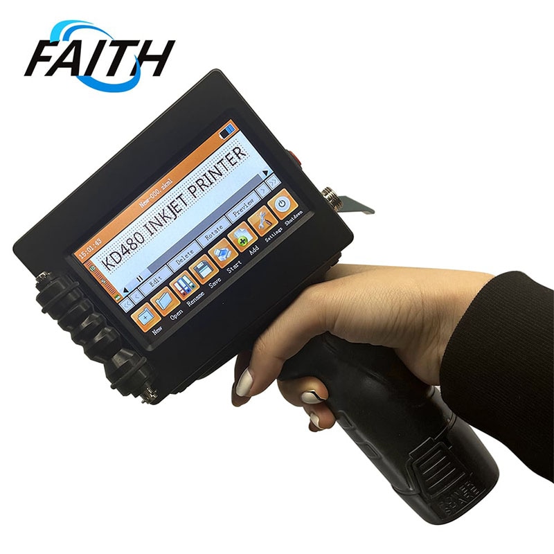 Multi-Language Handheld Intelligent Inkjet Printer