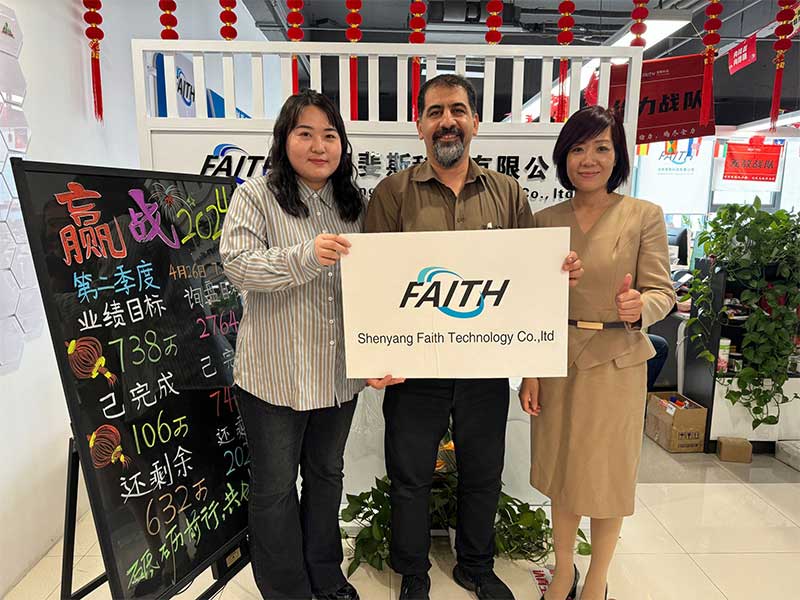 Iranian customers visit