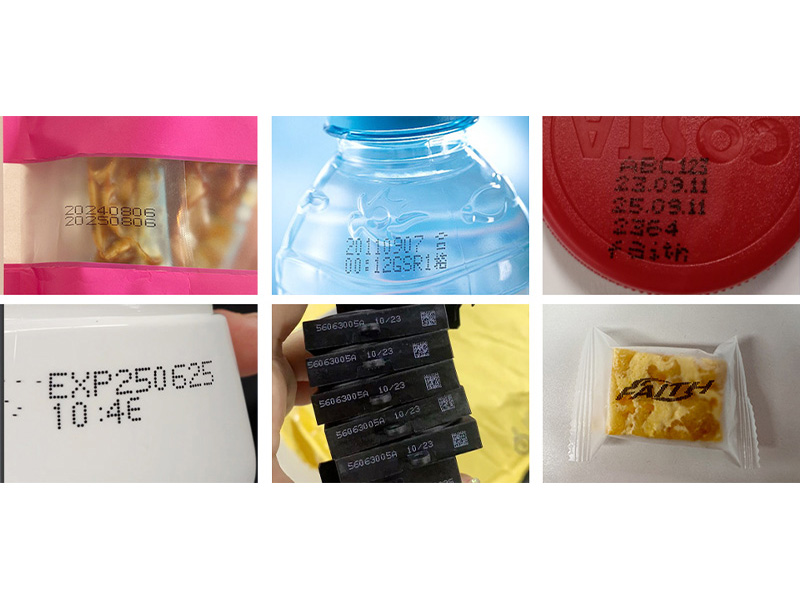 Industrial inkjet coding on plastic-PET