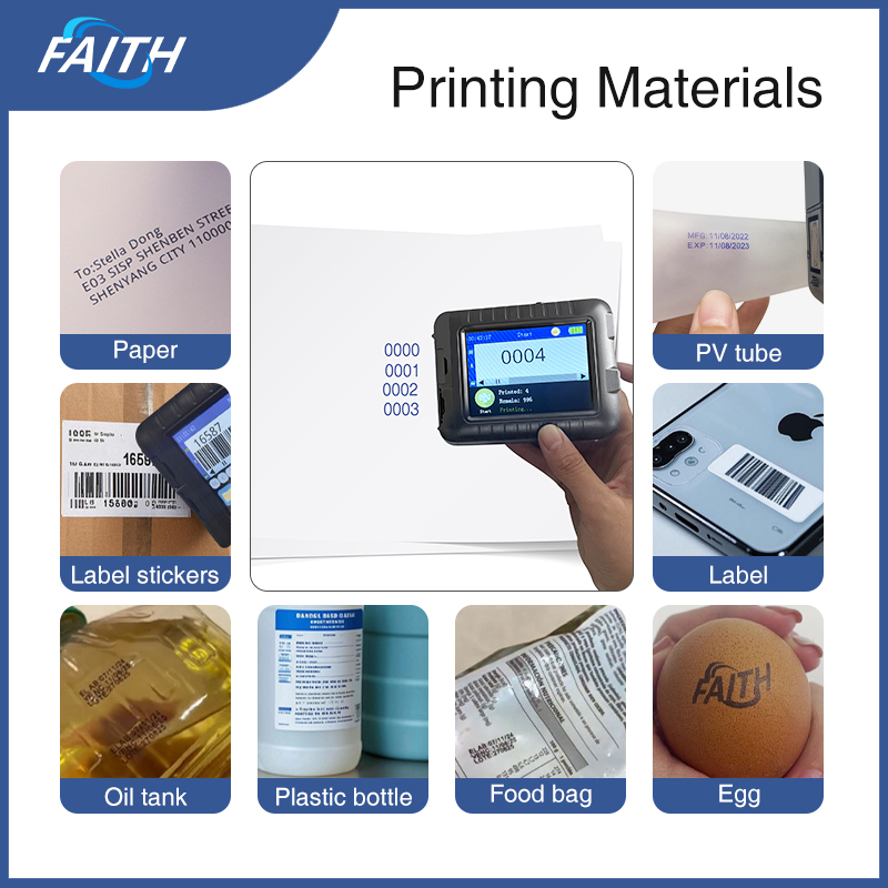 240g Portable Handheld MINI Inkjet Printer