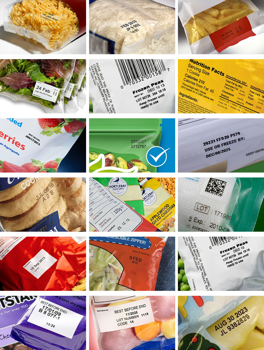 Food Packaging Thermal Transfer Printer