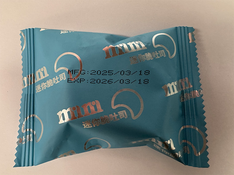 Continuous Inkjet Printing on Food Packaging