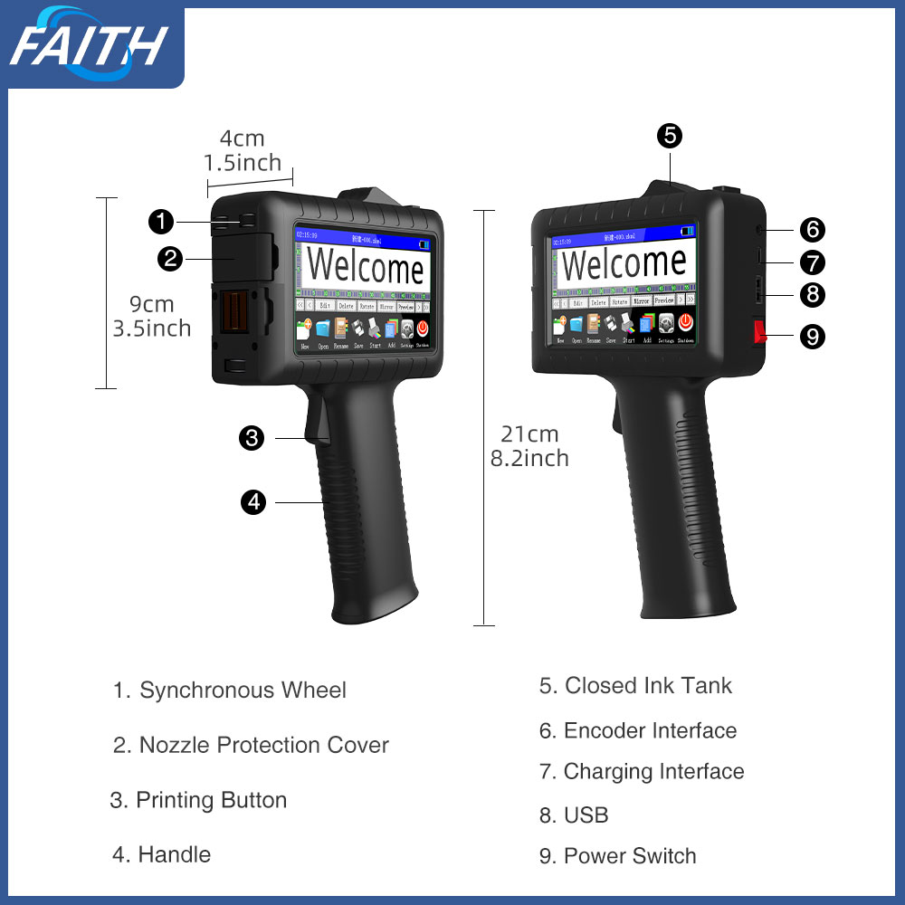 Faith Handheld Inkjet Printers