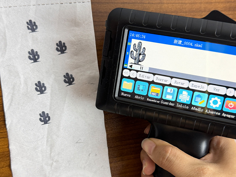 Handheld Inkjet Printer - Paper Printing