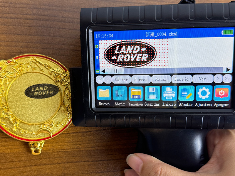 Handheld Inkjet Printers for Metal Printing