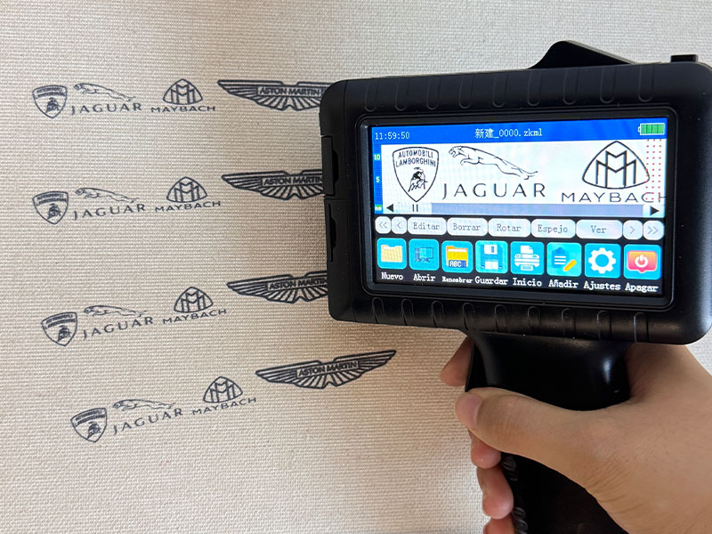 Practical Applications of Handheld Inkjet Printers in the Non-woven Fabric Industry