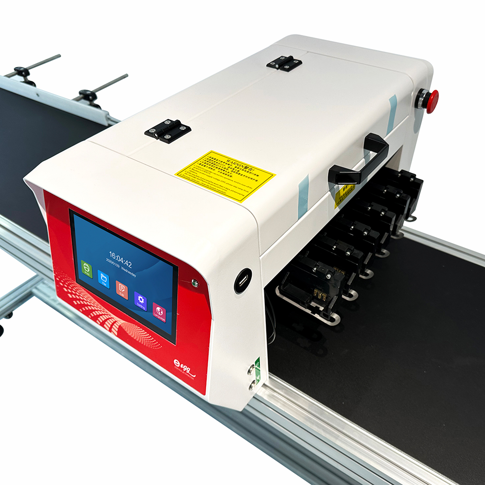 Automatic Egg Date Coding Printing Machine Stamping Expiry Code On Egg Inkjet Printer