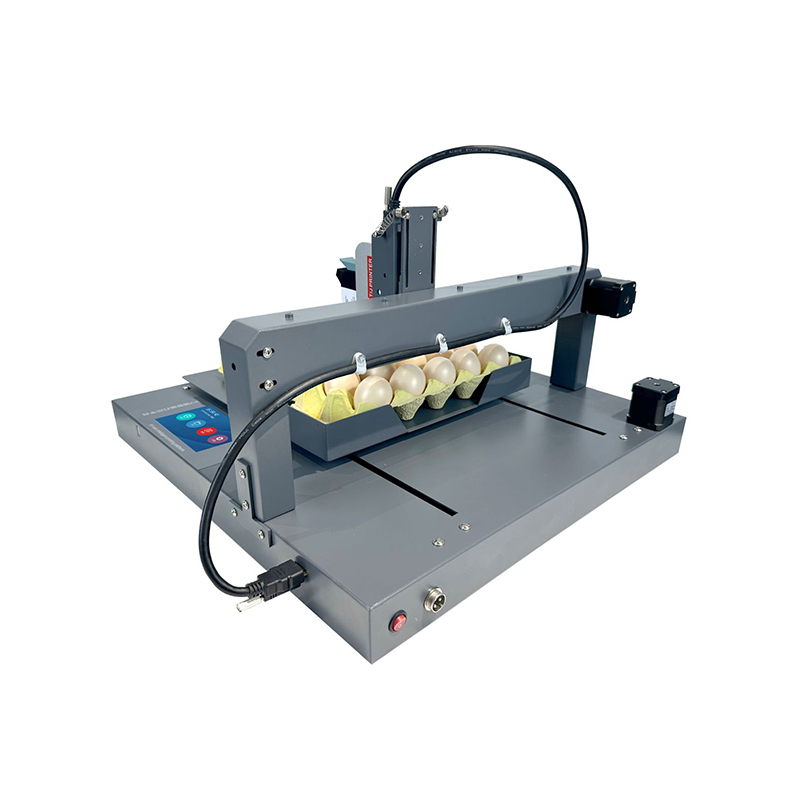 Single - head Chicken And Duck Egg Printer Prints QR Code Logo Images